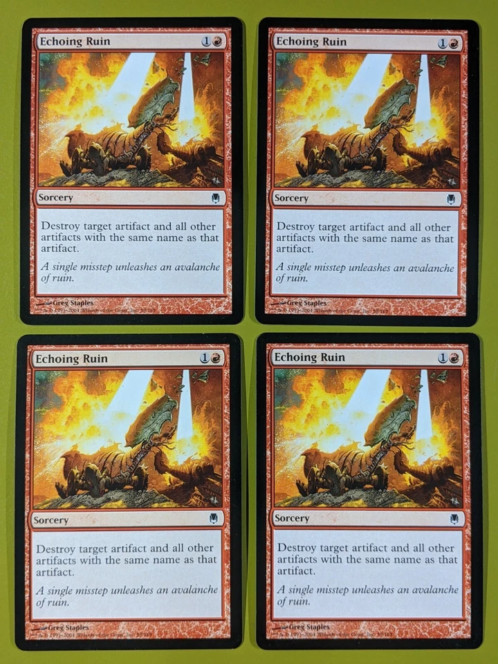Echoing Ruin x4 Darksteel 4x Magic the Gathering MTG - Image 1 of 1