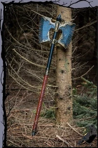 Larp Waffe - doppelköpfige Chaosaxt - 140 cm  Epic Armoury - Bild 1 von 1