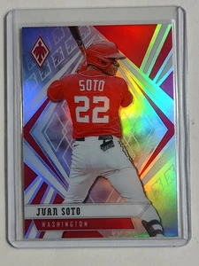Panini Chronicles Phoenix 25 2021 Juan Soto Silver Prizm Washington Nationals - Imagen 1 de 2