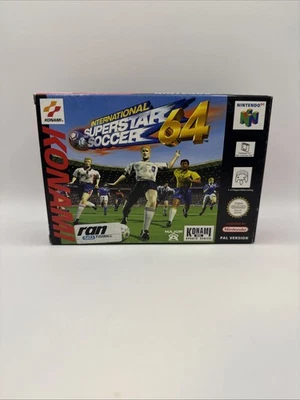 SNES Super Nintendo Super INTERNATIONAL SUPERSTAR SOCCER 64 - Top Zustand - Bild 1 von 4