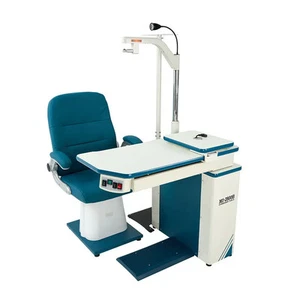 Ophthalmology equipment electric ophthalmic examination table and chair set - Picture 1 of 18