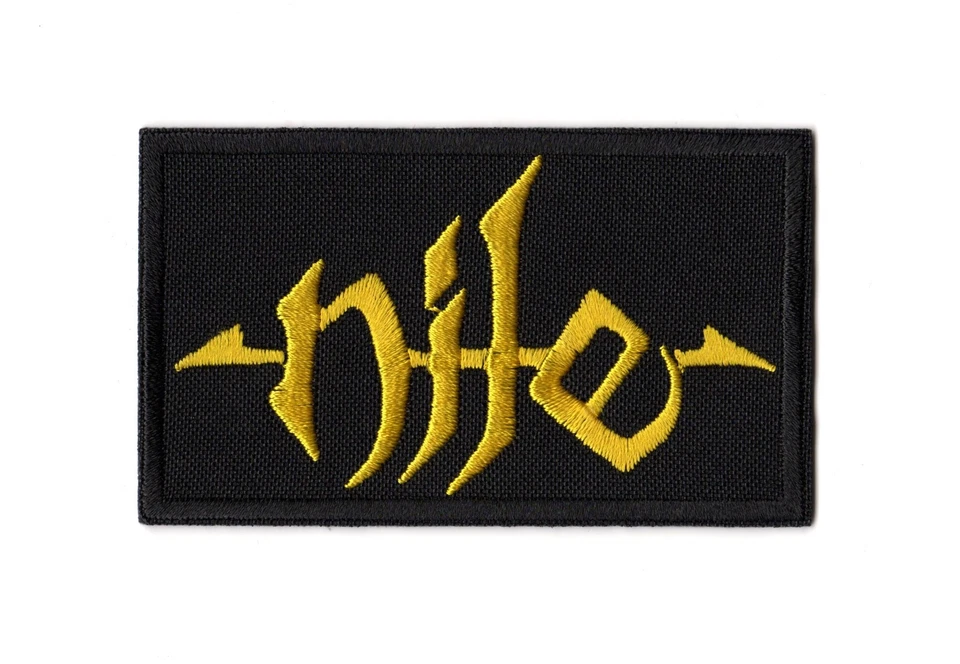 Nile Sew-on Patch | American Technical Death Metal Brutal Death Metal Band Logo - Image 1 of 1