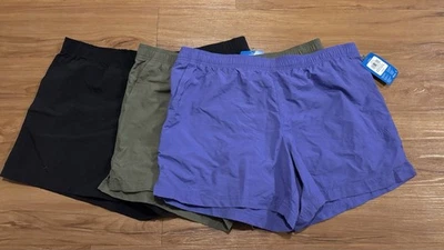 3 pairs!!!!Columbia sandy River Shorts XL. NTW Woman's Black, Purple And Green. - Image 1 of 4
