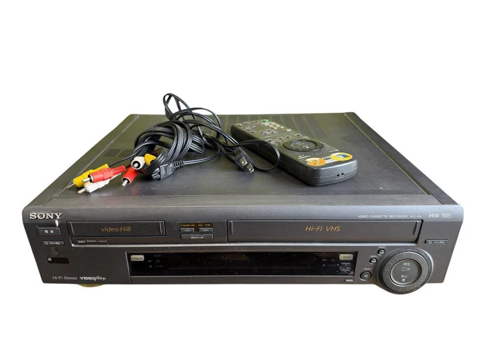 Videoregistratore Sony Hi8 8 mm WV H4 Vintage Deck Japan - Immagine 1 di 4