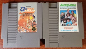 NINTENDO NES GAMES DOUBLE DRIBBLE, ANTICIPATION (LOT OF 2) ONLY GAMES 