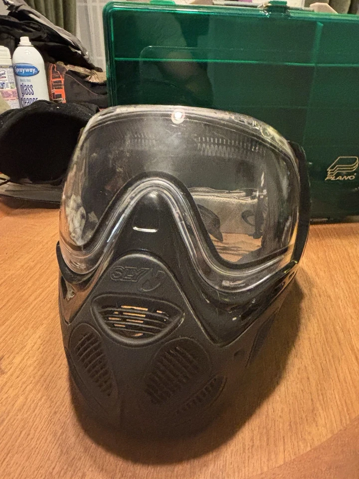 Gafas/máscara de paintball Sly Profit usadas - negras Foto 1 de 4