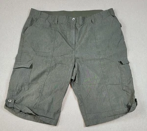 Chico's Shorts Damen 2,5 olivgrün wandelbar Cargo Bermuda Stretch Rollbein - Bild 1 von 17