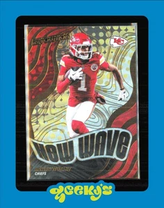 Xavier Worthy 2025 Panini Revolution NFL Fútbol NUEVA OLA #25 KC Chiefs - Imagen 1 de 2