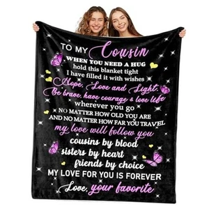 Gifts for Women Gifts Birthday Gifts for Women, Gifts for Female 50x60 Cousin - Picture 1 of 7