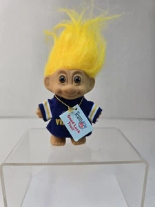 Russ Team NFL Good Luck Minnesota Vikings Yellow Hair 1990 3" - Picture 1 of 8