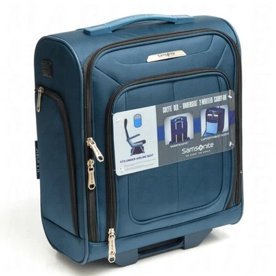 Мягкий чемодан Samsonite Solyte DLX — ручная кладь под сиденьем, средиземноморский синий - Изображение 1 из 4
