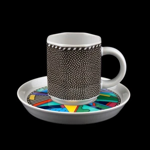 Espressotasse + Untertasse - NEUWARE - Scenario Metropol - Rosenthal - Picture 1 of 1