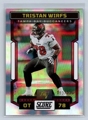 2023 Score - Tristan Wirfs Circular /135 #63 - Image 1 of 2