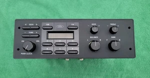 1992 Ford Tempo / Mercury Topaz OEM AM/FM Radio, Single DIN, Rare, Tested - Foto 1 di 15