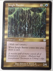Jungle Barrier - Apocalypse - Magic the Gathering MTG Nice! - Picture 1 of 3