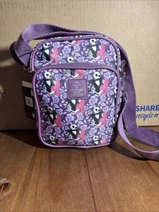Nightmare Before Christmas BioWorld Purple Crossbody Bag/Purse NWT - Picture 1 of 11
