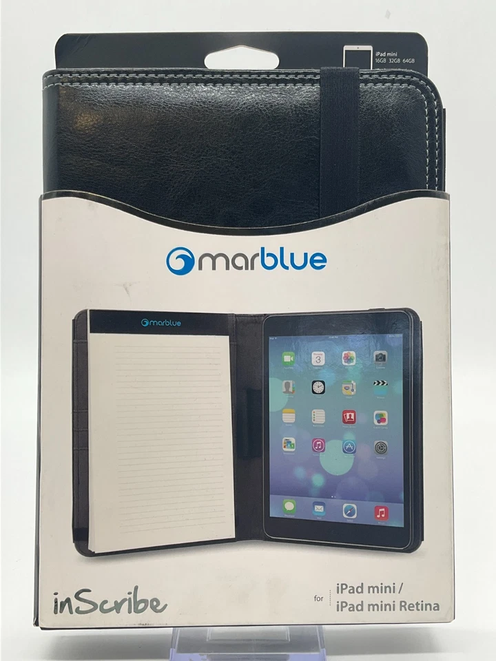 MarBlue Inscribe Carrying Case w/ Notebook for iPad Mini  - Black AMIN11 - Image 1 of 4