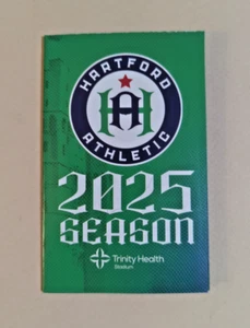 Calendario de bolsillo de fútbol deportivo Hartford 2025 Campeonato de la USL ⚽️⚽️ - Imagen 1 de 2