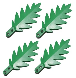 ☀️LEGO 4x NEW SMALL GREEN 8 x 3 Palm Leaves Leaf Plants Tree Pieces  - Picture 1 of 1