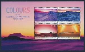 2015 AAT COLOURS OF ANTARCTICA MINI SHEET FINE MINT MNH - Bild 1 von 1