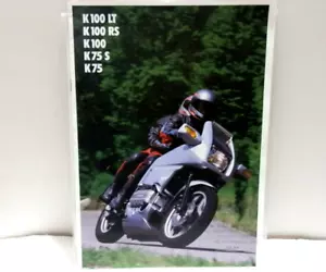 1989 BMW K Series Models Motorcycle Brochure - Picture 1 of 3