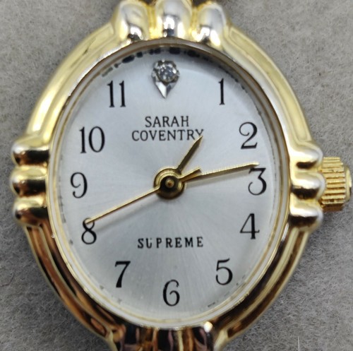 Sarah Coventry Supreme Bracelet Stretch Wristwatch New Battery