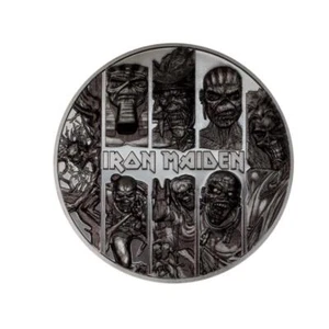 Cook Island 2024 20$ EDDIE Iron Maiden moneda de plata de 3 oz - Imagen 1 de 6