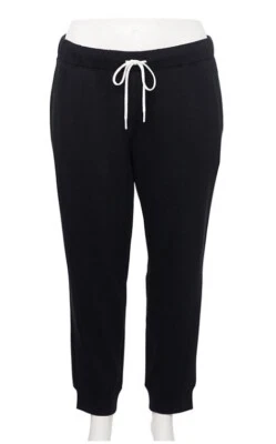 Nuevos joggers Sonoma negros de tiro medio con bolsillos de mezcla de algodón para mujer talla 4X Foto 1 de 4