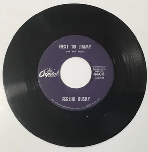 Ferlin Husky Wings Of A Dove Capitol Records 45rpm 4406 45-33930 Warden Music Co - Imagen 1 de 9