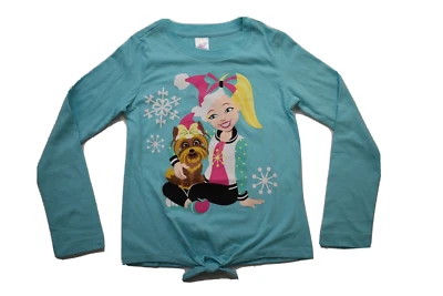 Camisa Corbata Nickelodeon Jóvenes Niñas JoJo Siwa Nueva XS/S Tiene Pequeña Mancha Foto 1 de 4
