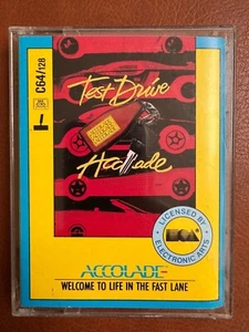 Test Drive by Accolade (1987) Commodore 64/128 - Picture 1 of 3