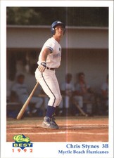 1992 Myrtle Beach Hurricanes Classic/Best #10 Chris Stynes