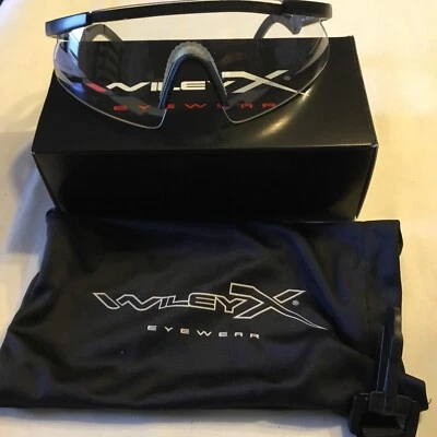 Gafas de sol Wiley X Wiley X Saber transparentes # 303 ANSI z87.1 clic nuevas de stock Foto 1 de 4