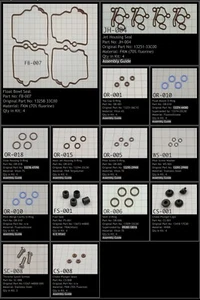 Suzuki GSX-R400 (GK76A) Carburettor Service Kit (LiteTek) - Picture 1 of 3