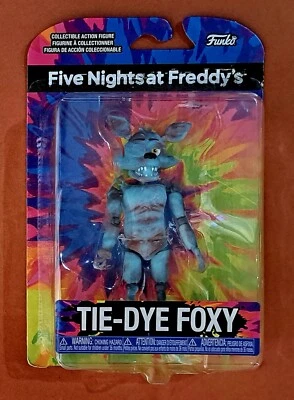 Funko Figura articulada Tie-Dye Foxy FNAF Five Nights af Freddy's nueva - Imagen 1 de 3
