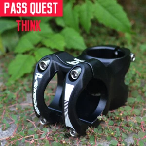 PASS QUEST Bicycle stem MTB Mountain Bike stems 0 degree 45MM - Picture 1 of 16