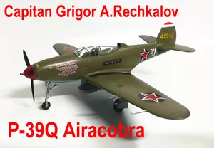 Easy Model 1/72 Soviet P-39Q-15 Airacobra Capitan Grigor A.Rechkalov #36322 - Picture 1 of 10