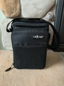 Clik Case CD Holder Portable Storage Travel Bag Padded Holds 12 Black - Picture 1 of 7