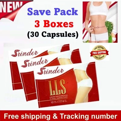 3x Srinder LLS 100% Natural Extracts Weight loss Slimming Skinny Good Shape - Image 1 of 4