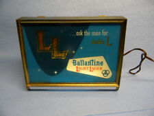 Vintage Rare Motion Ballantine Beer Rog Light Up Sign Newark New Jersey