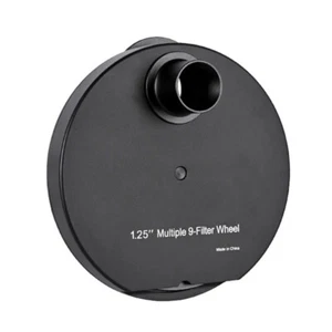 Astronomical Accessories 9-piece 1.25 Inch Manual Filter Wheel Astronomy - Picture 1 of 6