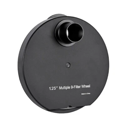 Astronomical Accessories 9-piece 1.25 Inch Manual Filter Wheel Astronomy - Image 1 of 4