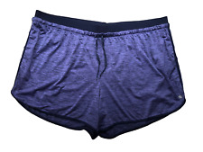 Tek Gear Dry Tek Activewear Shorts Size 3X Stretch Purple Pull On Women's