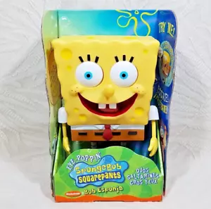 VINTAGE 2002 NICKELODEON MATTEL EYE-POPPIN' SPONGEBOB SQUAREPANTS ACTIONFIGUR - Bild 1 von 11