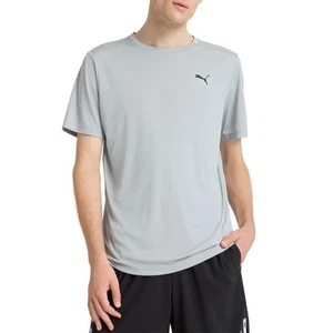 NWT Men's 2XL PUMA XXLarge Gray Active Tee T-Shirt Lightweight Moisture Wicking - Picture 1 of 10