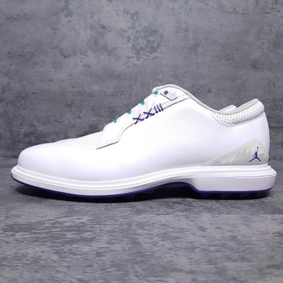 NIKE AIR JORDAN ADG 5 Golf Spikeless Shoes Mens 9 White Grape Ice FQ6642-100 - Image 1 of 4