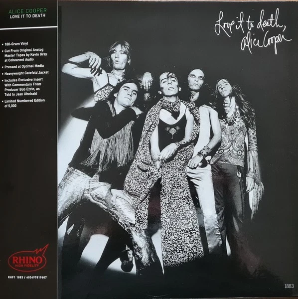 Alice Cooper -  Love It To Death LP - Fancy Deluxe Numbered Edition - NEW RECORD - Image 1 of 1