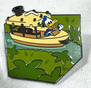 Disney DLR 2025 Jungle Cruise Mapa Puzzle Pin Misterioso Donald Duck Le 475 - Imagen 1 de 5