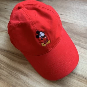 Baseball Cap Kinder Mütze verstellbar Unisex Jungen 3-5 Jahre Cartoon Maus bestickt rot - Bild 1 von 12