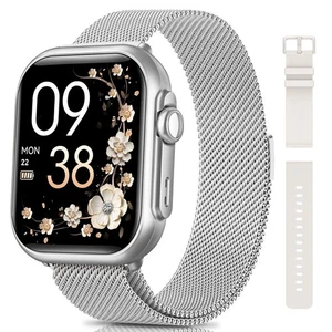 Montre Connectée Femme avec 1000mAh Batterie Autonomie 100 Jour Ultra-Longue ... - Photo 1 sur 8
